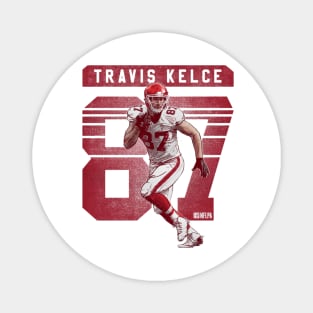 Travis Kelce Kansas City Retro Magnet